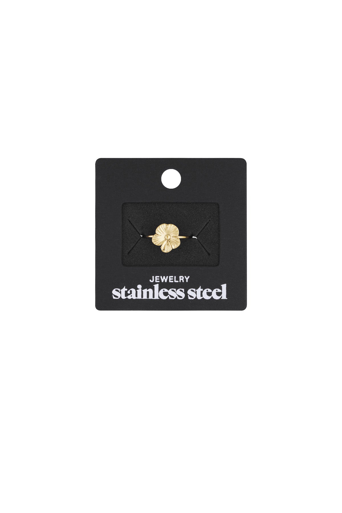 ring with cute flower